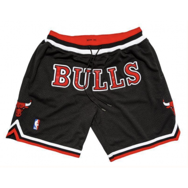 Chicago bulls Throwback Black Short