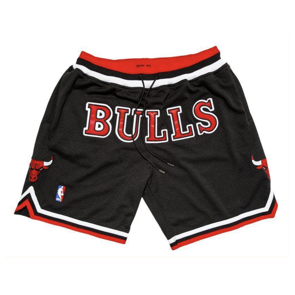 Chicago bulls Throwback Black Short