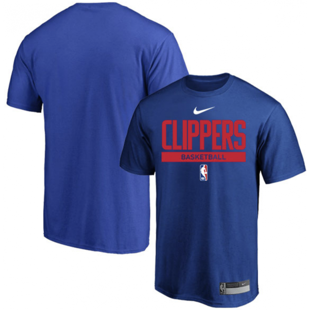 LOS ANGELES CLIPPERS BLUE TSHIRT NBA ONLYCLASSIC