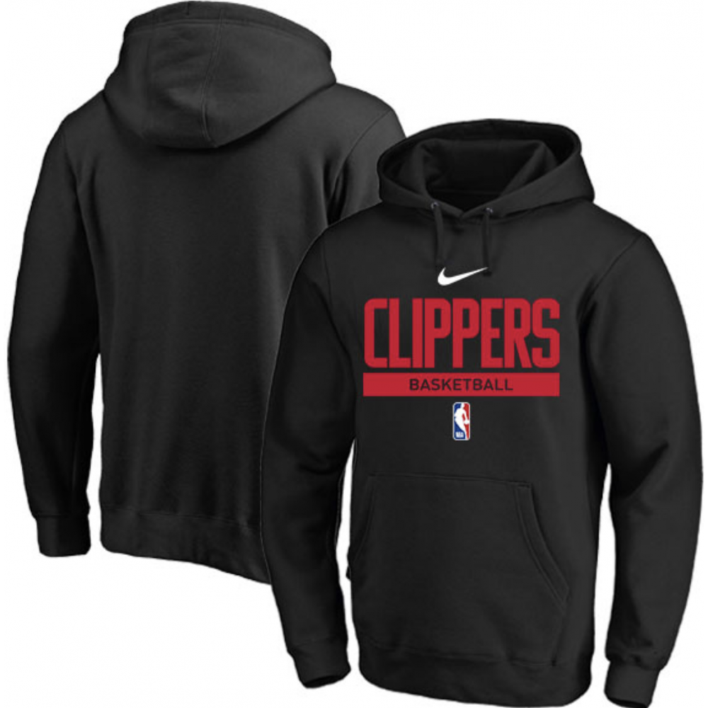 LOS ANGELES CLIPPERS HOODIE BLACK ONLYCLASSIC