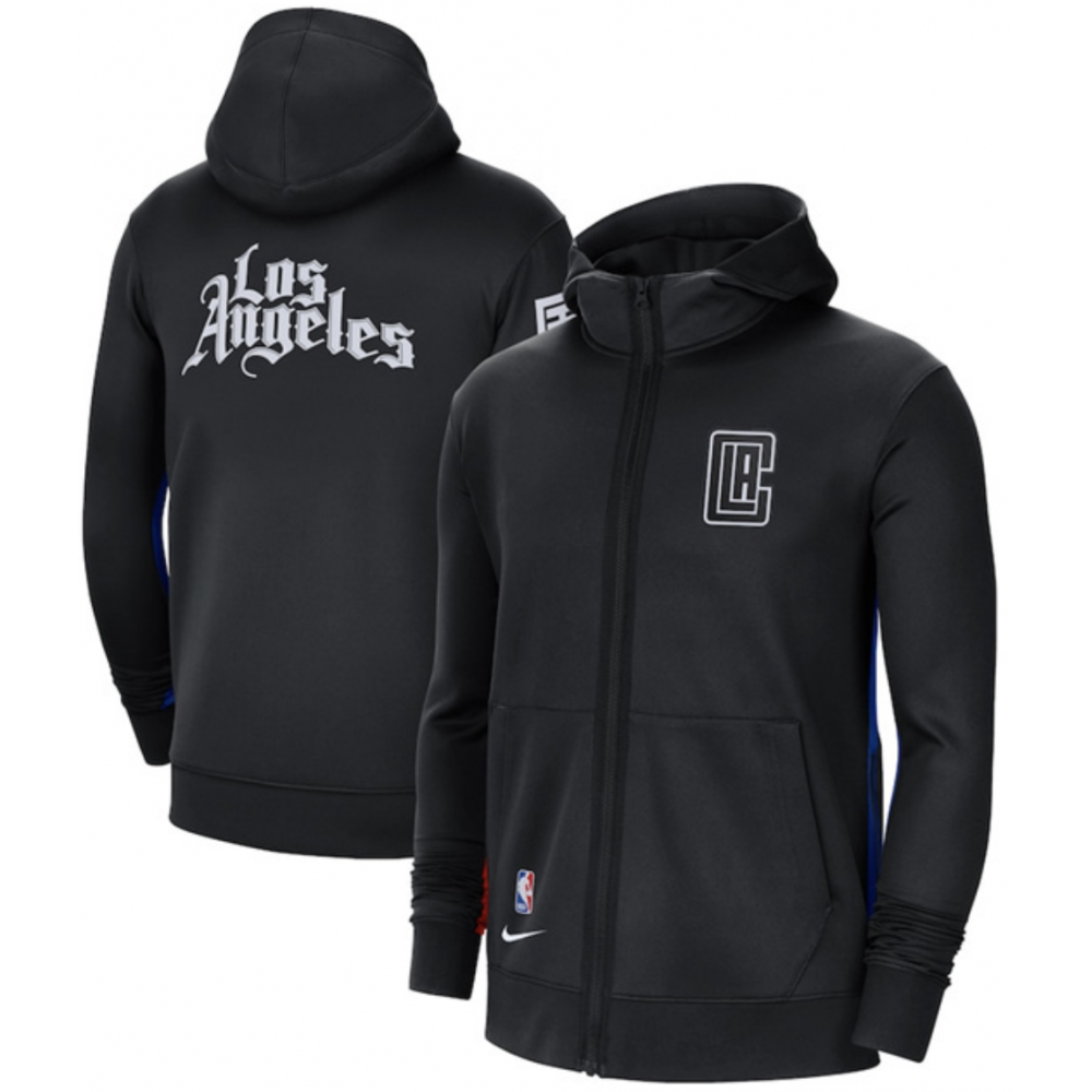 LOS ANGELES CLIPPERS HOODIE BLACK ONLYCLASSIC