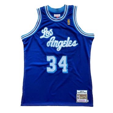Authentic Jersey Shaquille O'neal Los Angeles Lakers