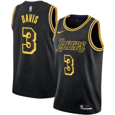 LOS ANGELES LAKERS SWINGMAN JERSEY BLACK