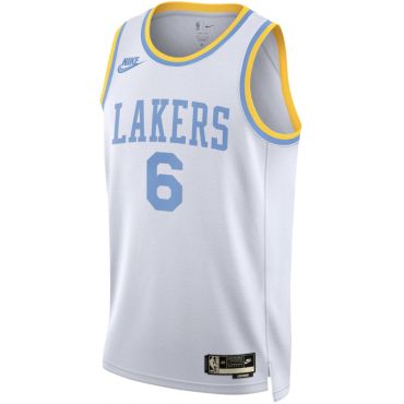 Authentic Jersey Lebron James Los Angeles Lakers white