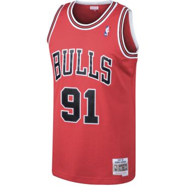 Authentic jersey 1997-98 Denis Rodman Chicago Bulls