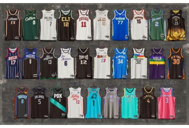 Les 30 maillots NBA City Edition 2022-2023